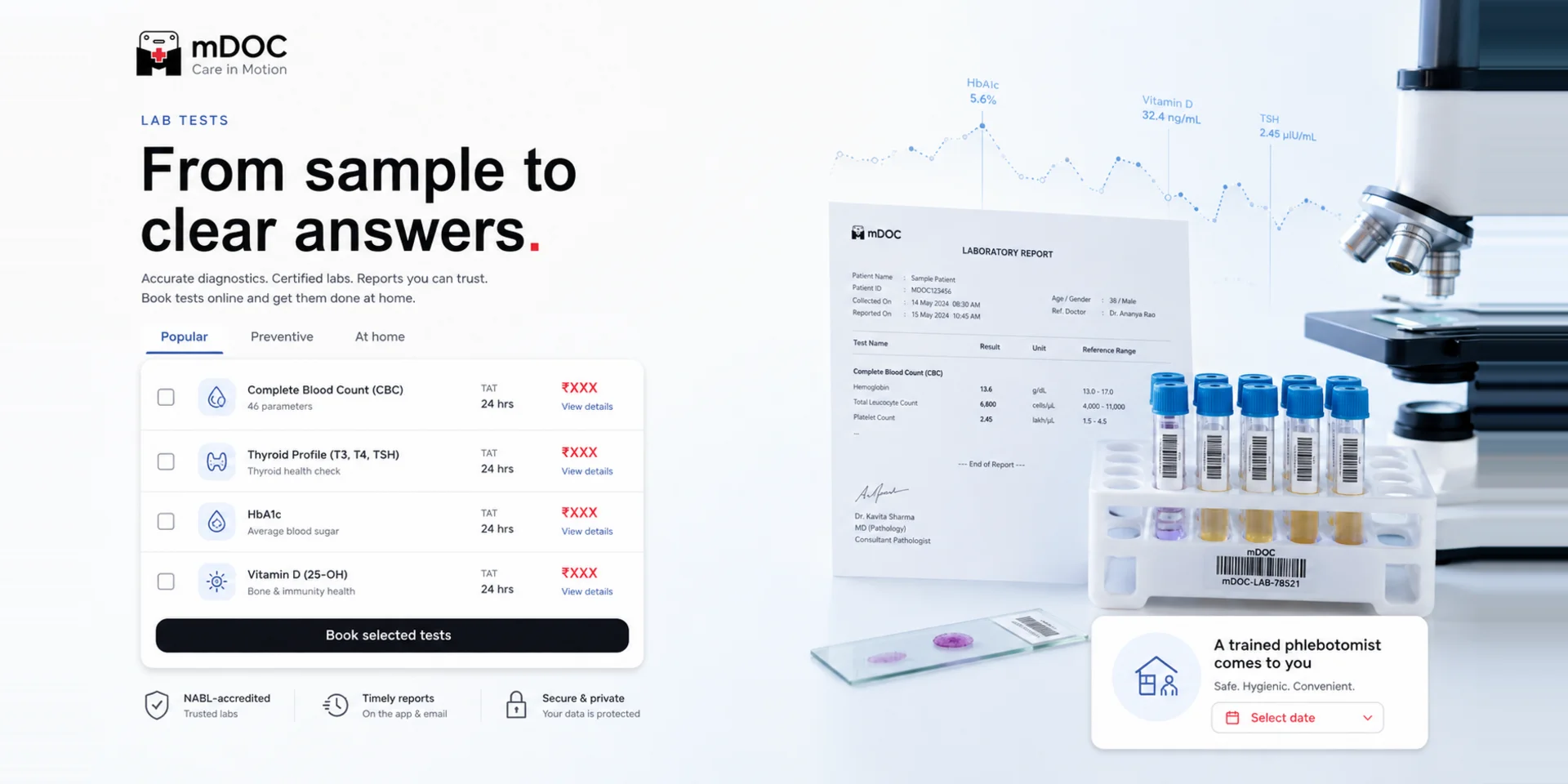 From sample to clear answers